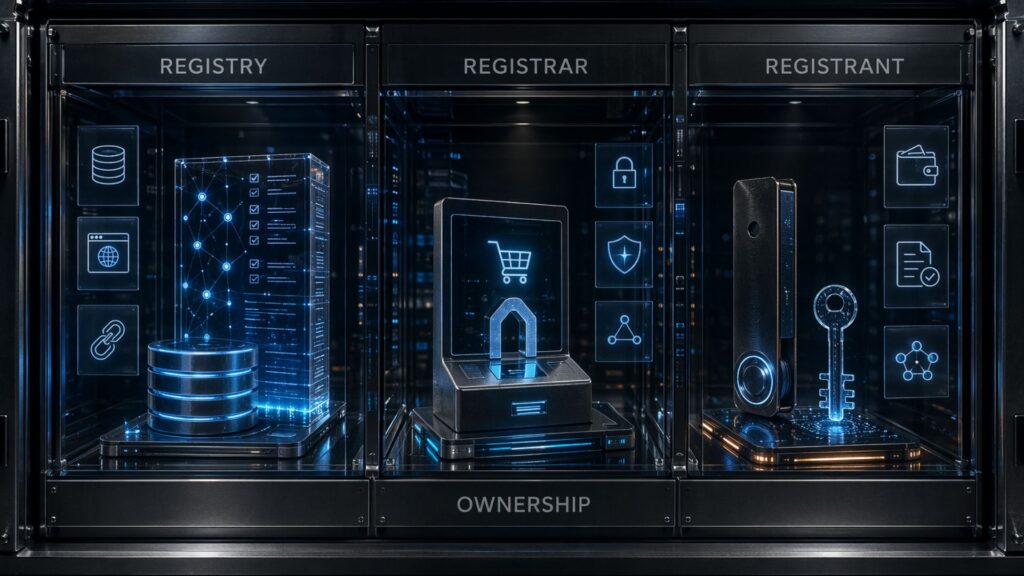 what is a domain registry