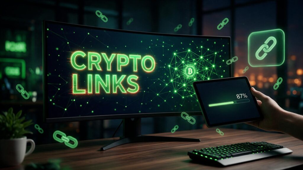 blockchain link building