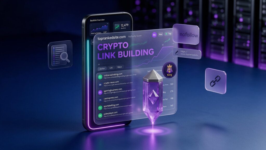 crypto link building SEO