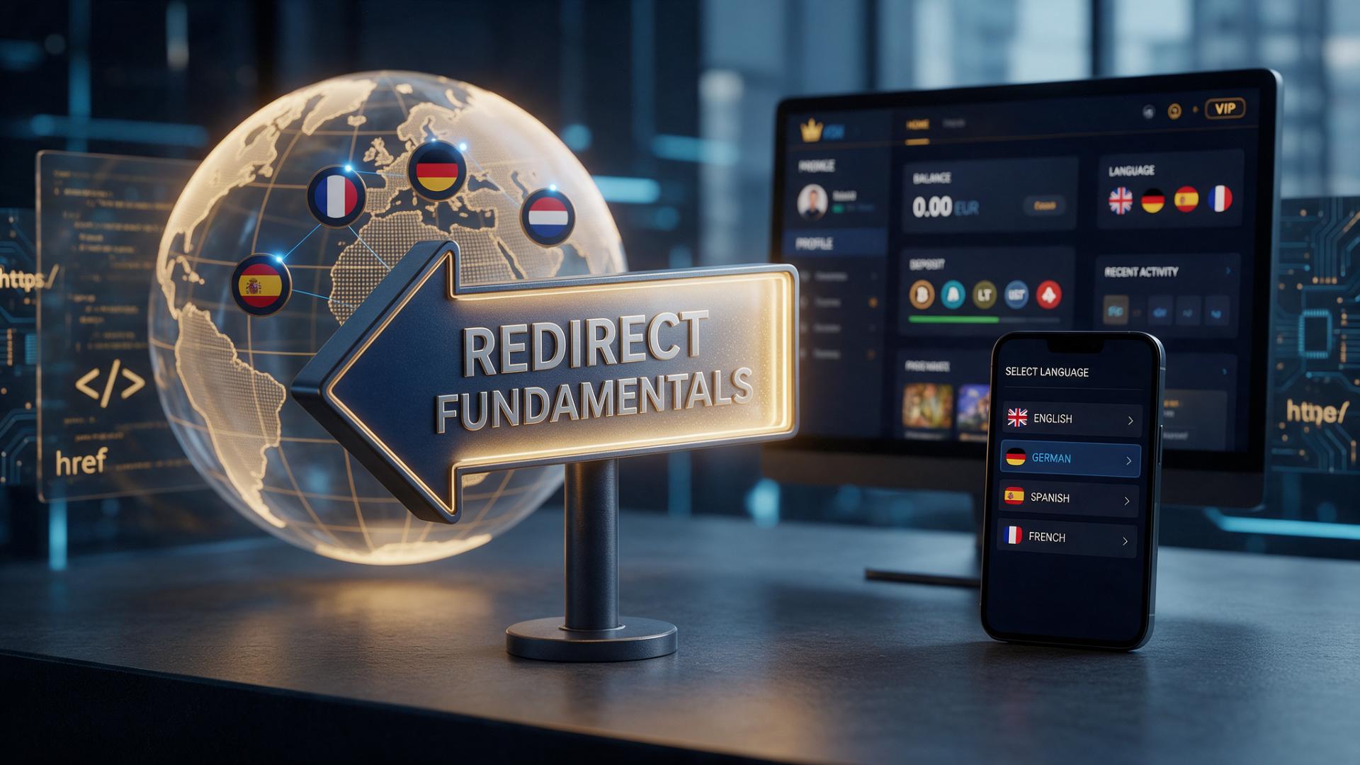 multilingual crypto redirects